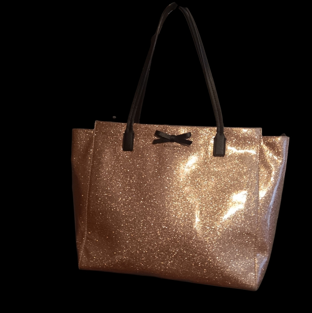 Kate Spade Elegant Glitter Tote Bag